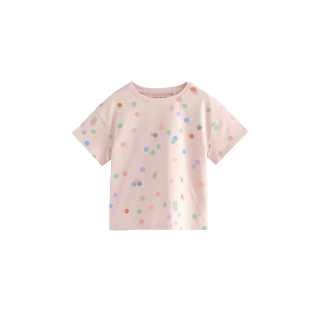Girls Short Sleeve T-Shirt-Pack Of 4